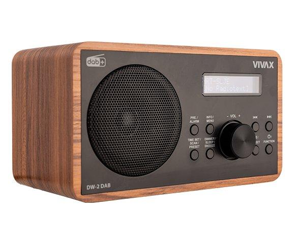 VIVAX DW-2 DAB WALNUT FM radio - slika 2
