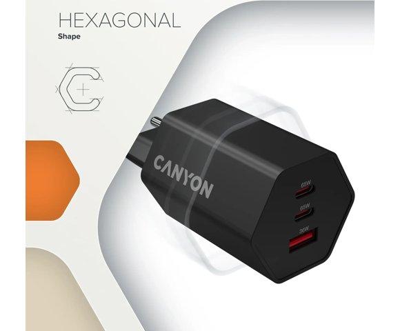 Canyon Hexagon 65 Black punjač - slika 7
