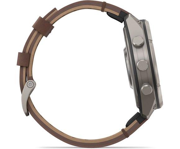 GARMIN Fenix 9 Pro inReach 47mm Titanium Brown smartwatch - slika 5