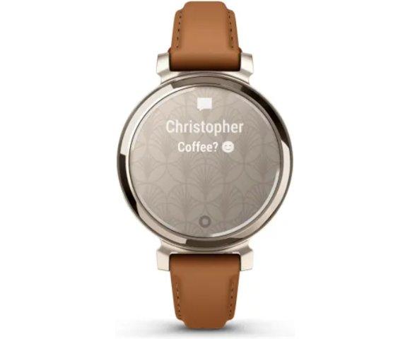 Garmin Lily 2 Classic Cream Gold smartwatch - slika 4