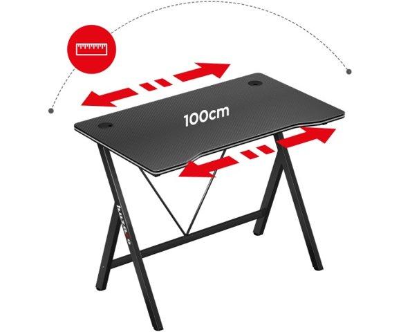 Huzaro Hero 1.4 Black gaming sto - slika 12