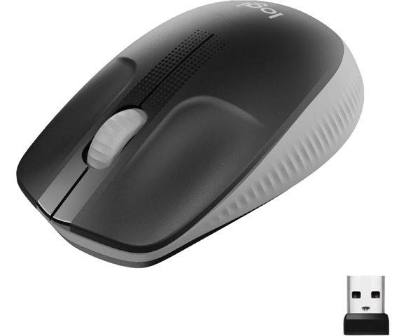 Logitech M190 Mid Grey miš - slika 4