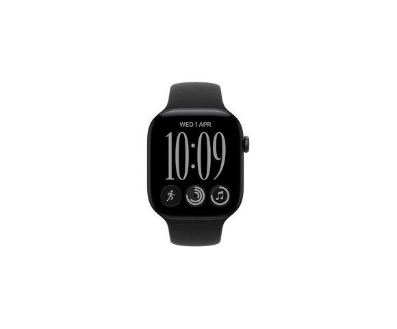 Apple Watch S12 GPS 42mm Black (Black Sport Band) S / M - slika 2
