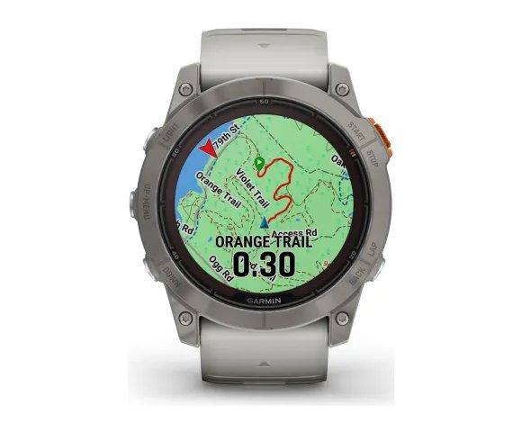 Garmin fenix 7X Pro Sapphire Solar Edition 51mm - Titanium Fog Gray - slika 11