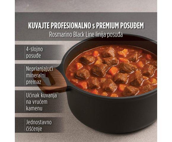 Rosmarino Black Line II – 24 cm lonac - slika 3