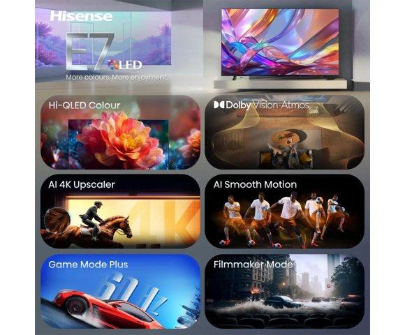 Hisense 75E7S Hi-QLED 4K Smart TV  - slika 3