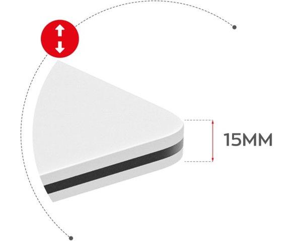 Huzaro Hero 1.6 White gaming sto - slika 3