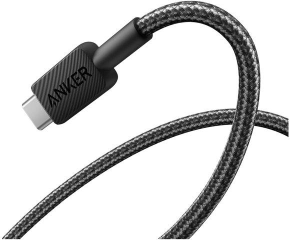 Anker 322 USB-A / USB-C 1.8m pleteni crni kabl - slika 2