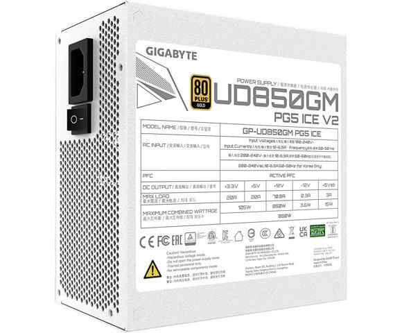 Gigabyte UD850GM PG5 V2 ICE napajanje - slika 7