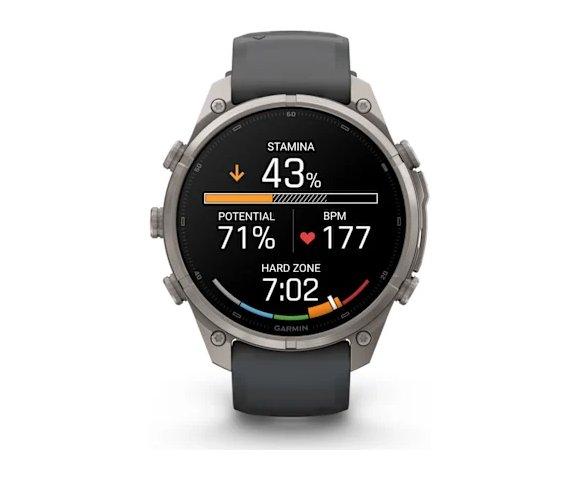 GARMIN Fenix 9 Pro 47mm Titanium Pebble Grey smartwatch - slika 3