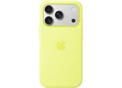 Apple iPhone 17 Pro MagSafe Silicone Case  – Neon Yellow