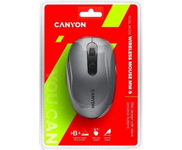 Canyon MW-9 Grey bežični miš - slika 5