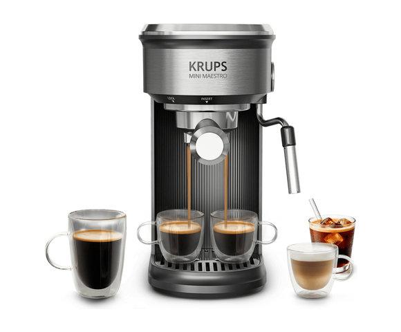Toster Inox Krups Mini Maestro XP350DE0 Inox aparat za kafu - Multicom