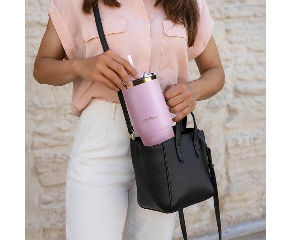 Rosmarino MegaCup 580ml Rozo-Zlatni termos - slika 3