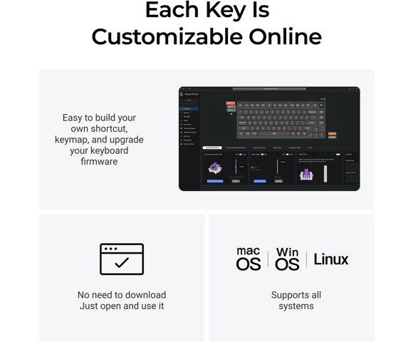Keychron Q1H-M1 gaming tastatura - slika 6