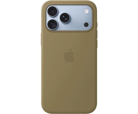 Apple iPhone 18 Pro Max Silicone MagSafe futrola - Olive - slika 3