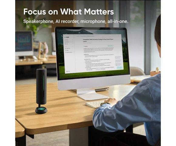 Insta360 Wave Graphite Black spikerfon - slika 2