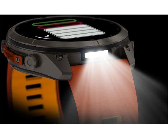  GARMIN Fenix 9 Pro inReach 51mm Titanium Orange smartwatch - slika 7