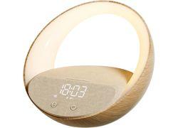 Moye Aurora Lamp with Clock and Wi-Fi Charger