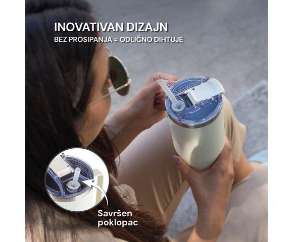 RosMarino MegaCup 870ml Blue Ocean termos - slika 3