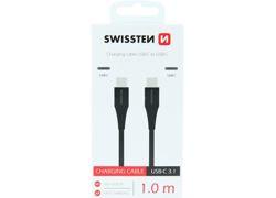 Swissten USB-C 1m Black kabl