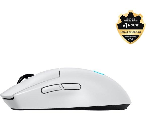 Logitech G Pro 2 Lightspeed White miš - slika 2