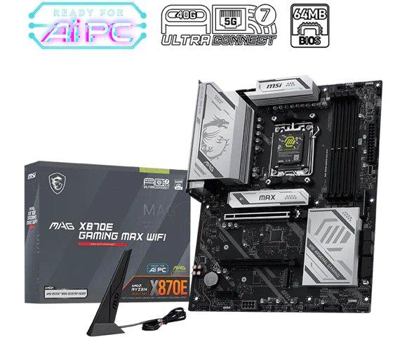 MSI MAG X870E GAMING MAX WIFI matična ploča - slika 2