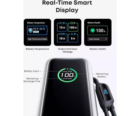 Anker 25K 165W power bank Silver - slika 5