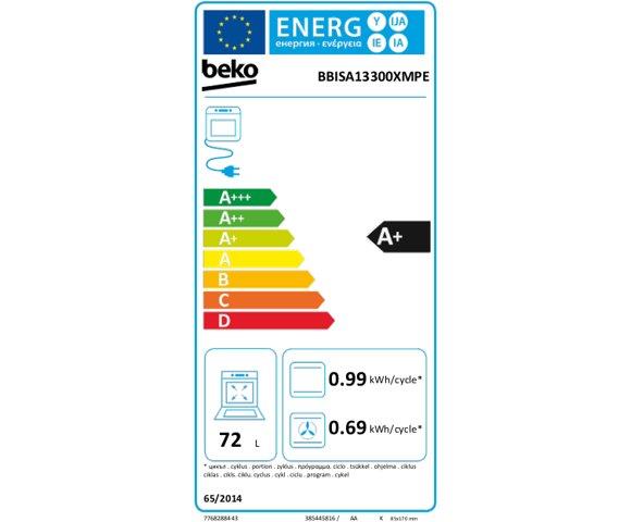 Beko BBISA13300XMPEC ugradna rerna - slika 6