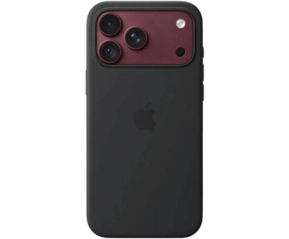 Apple iPhone 18 Pro Max Silicone MagSafe futrola - Black - slika 3