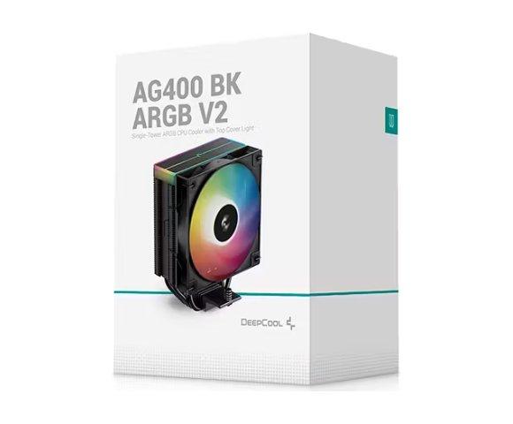 DEEPCOO AG400 BK ARGB V2 kuler za procesor - slika 6