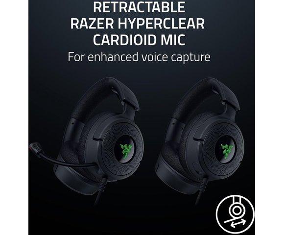 Razer Kraken V4 X Black gaming slušalice - slika 4
