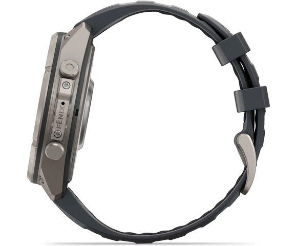 GARMIN Fenix 9 Pro inReach 47mm Titanium Grey smartwatch - slika 7