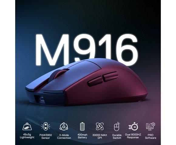 Redragon K1NG Ultra orange miš - slika 5