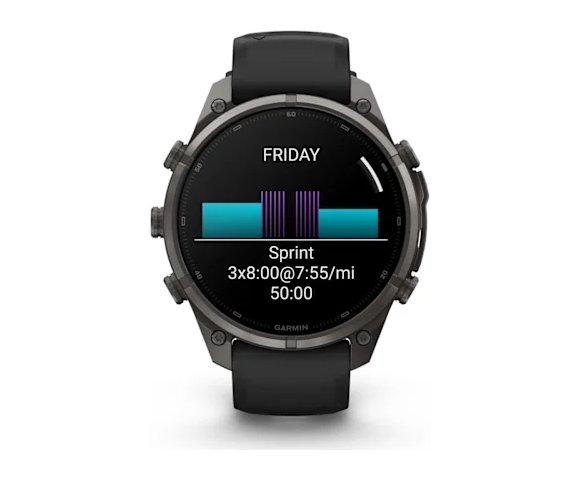 GARMIN Fenix 9 Pro 47mm DLC Titanium Carbon Grey smartwatch - slika 9