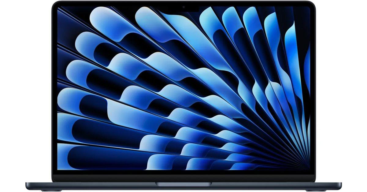 Apple MacBook Air 13 Midnight M5-10C GPU-8C 16GB 512GB - Multicom