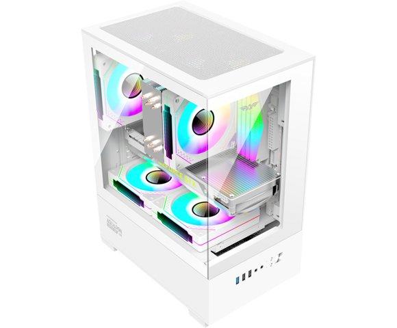 Armaggeddon AQUARON Duplex ONE White gaming kućište - slika 2