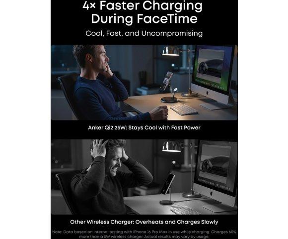 Anker Prime Wireless Charging Station (3-in-1, MagGo, AirCool, Dock Stand) - slika 5