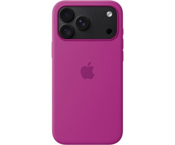 Apple iPhone 18 Pro Max Silicone MagSafe futrola - Magenta - slika 4