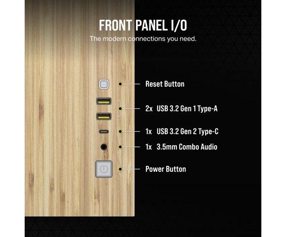 Corsair 2500X WHITE/BAMBOO kućište - slika 8