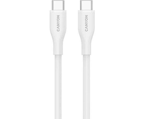 Canyon OnWire 60SC White USB-C 60W 1m kabl - slika 2