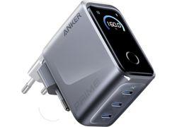 Anker Prime Charger (160W, 3 Ports, Smart Display)