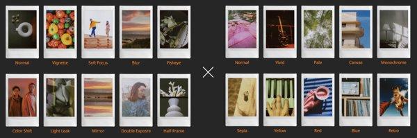 Instax Mini Evo Type-C Black instant fotoaparat