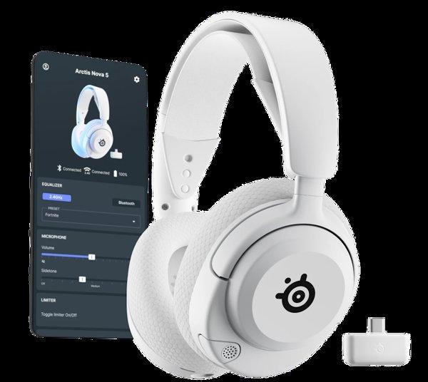 SteelSeries Arctis Nova 5P White