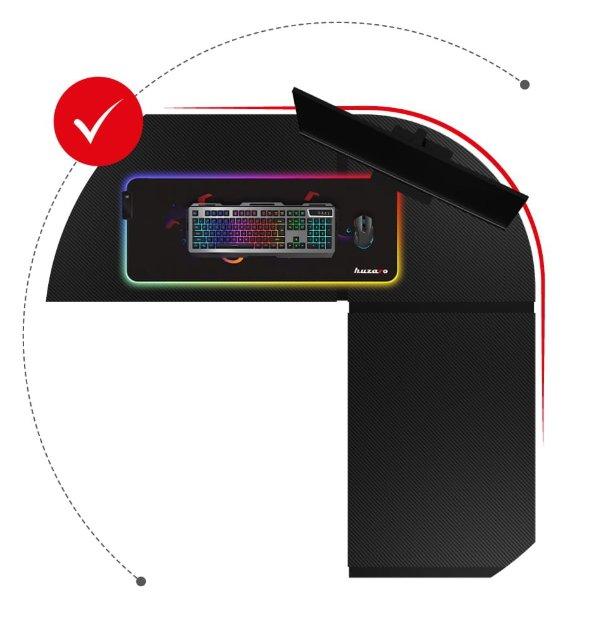 Huzaro Hero 6.3 White gaming sto