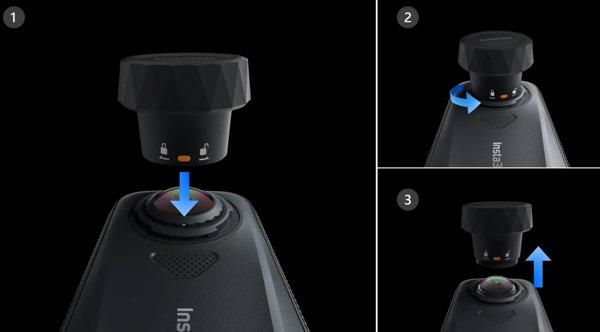 Insta360 X4 Air Replacement Lens Kit 2x