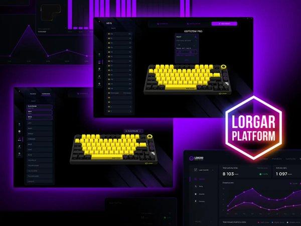 Lorgar Pro KBP7075W White gaming tastatura