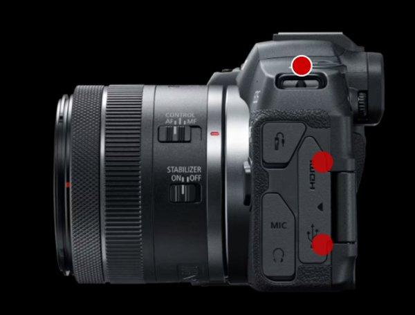 Canon EOS R8 body + LP-E17 kit