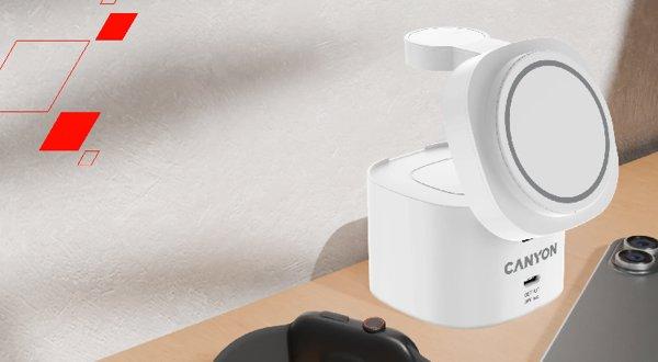 Canyon OnCharge 405 Black stanica za bežično punjenje