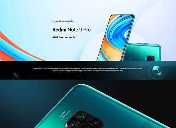 Xiaomi Redmi Note 9 Pro 6GB 64GB Grey